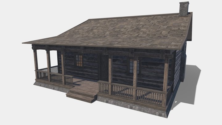 Hunting Cabin 3D Model