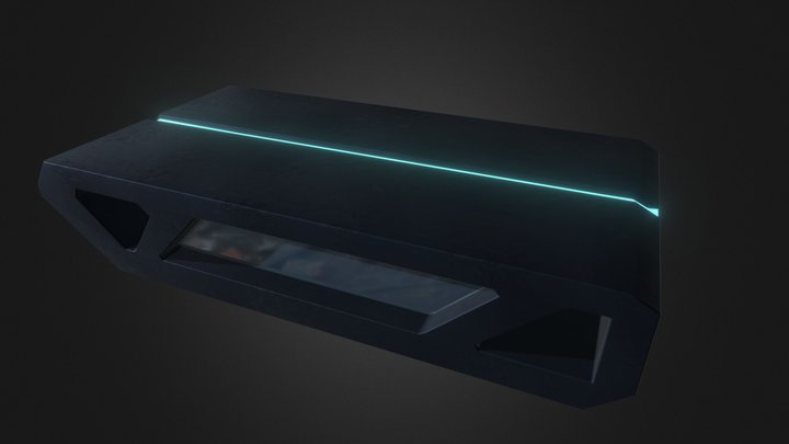 Desk 3D Model