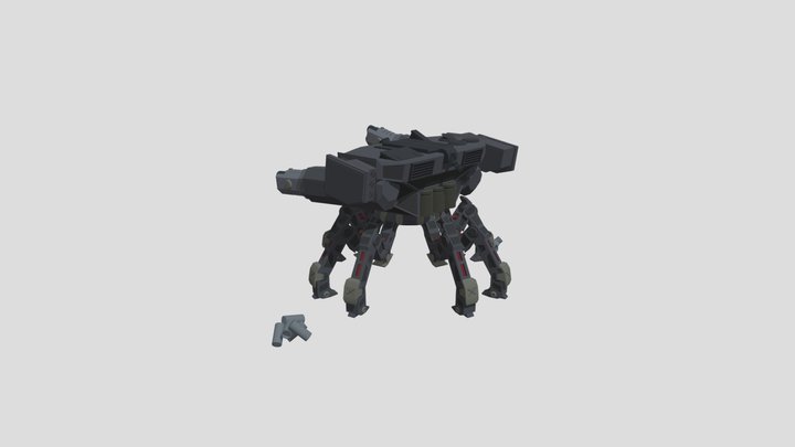 Robot dorobotka 3D Model
