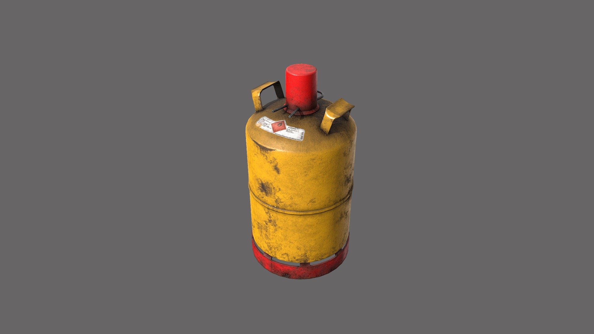 Gasbottle_low 2K Gameasset
