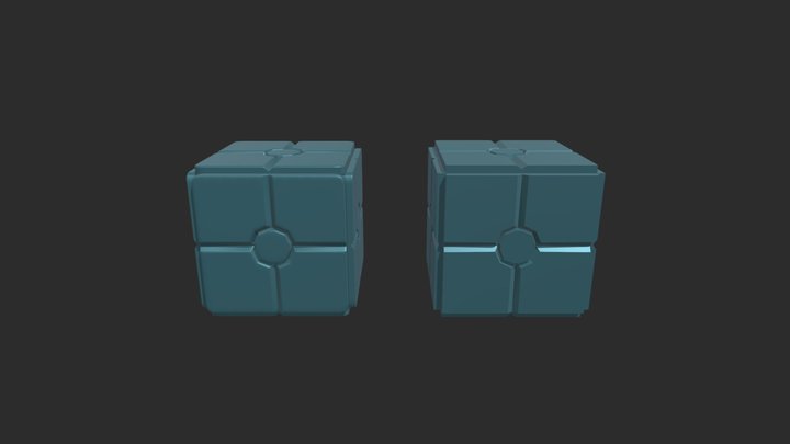 Star Wars Crate (High-Poly and Low-Poly) 3D Model