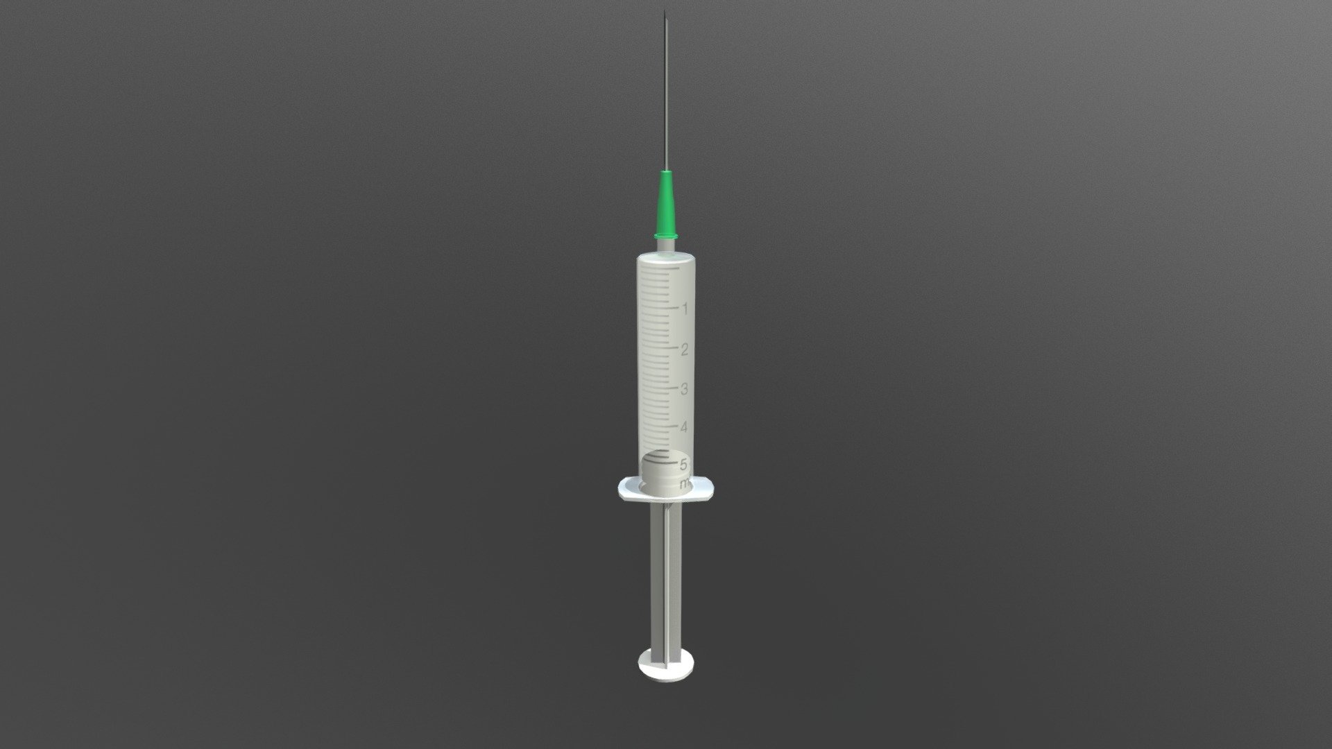 Syringe lowpoly