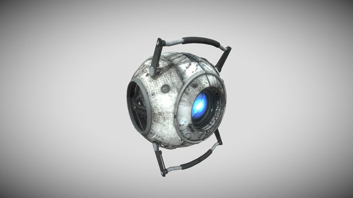 Wheatley Rigged 3D Model