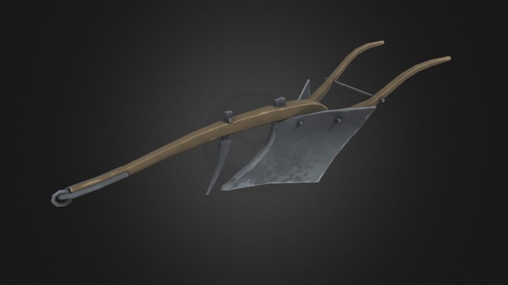 Plough 3D Model