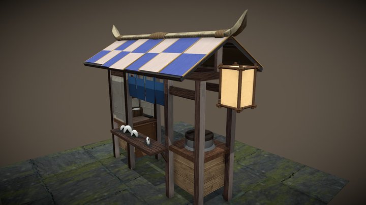Rice stand 3D Model