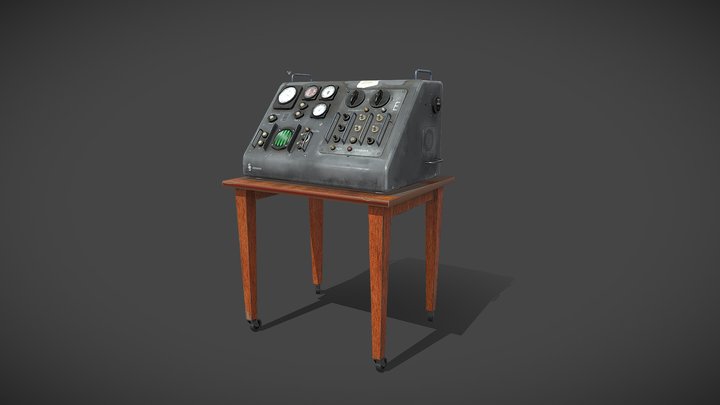 V-2 computers 3D Model
