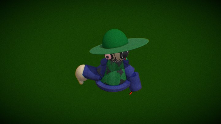 withered animatronic bandu 3D Model