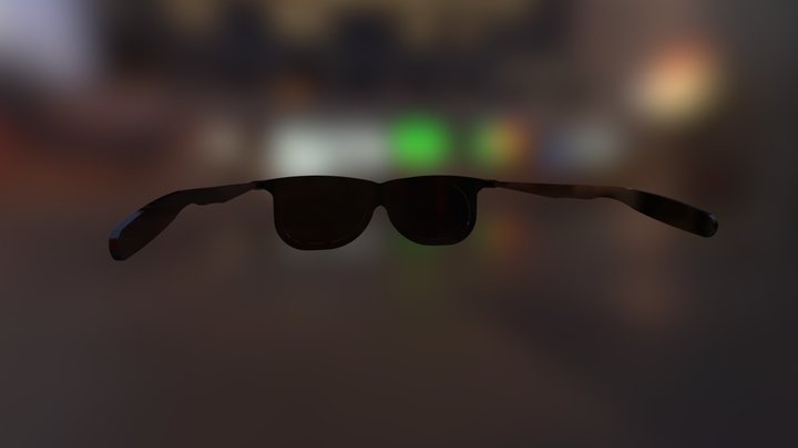 Lunette 3 D 3D Model