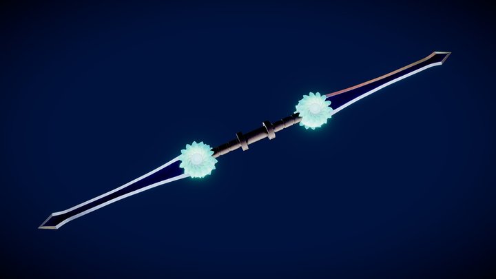 Double Blade Sword – Kostenloses 3D-Modell STL