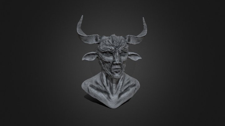 Faun sculpting Wip 3D Model