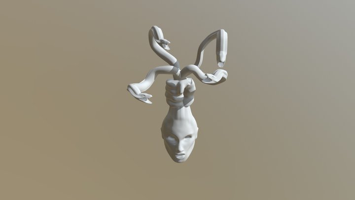 Medusa Composite Rev Remesh 3D Model