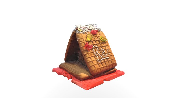 Ginger Bread House 3D Model