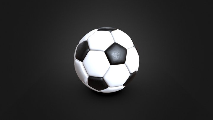 Football 3D Model