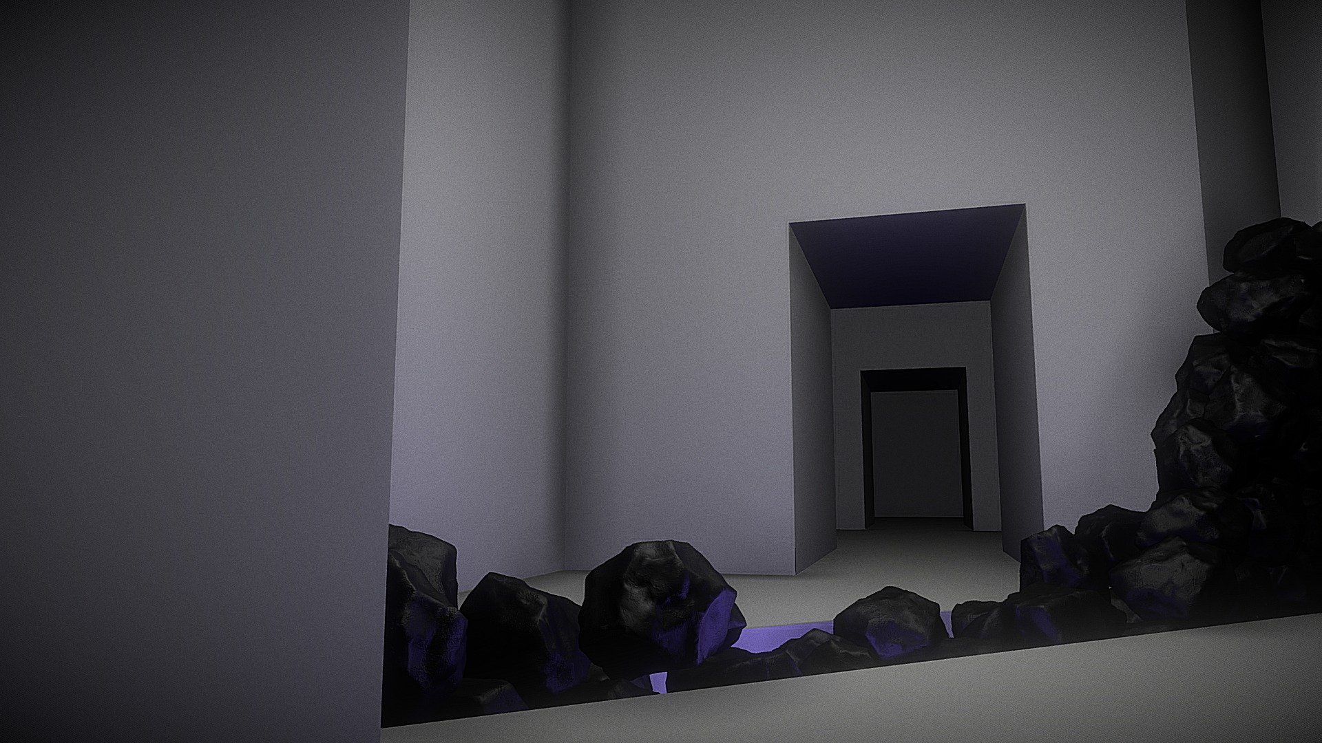 exhibition Rock column