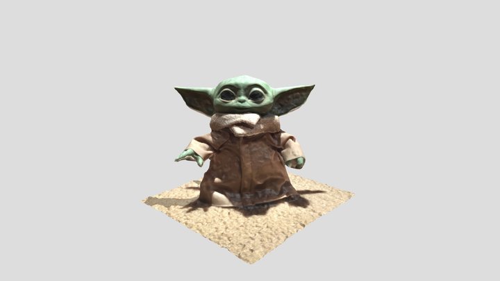 Grogu - The Child 3D Model