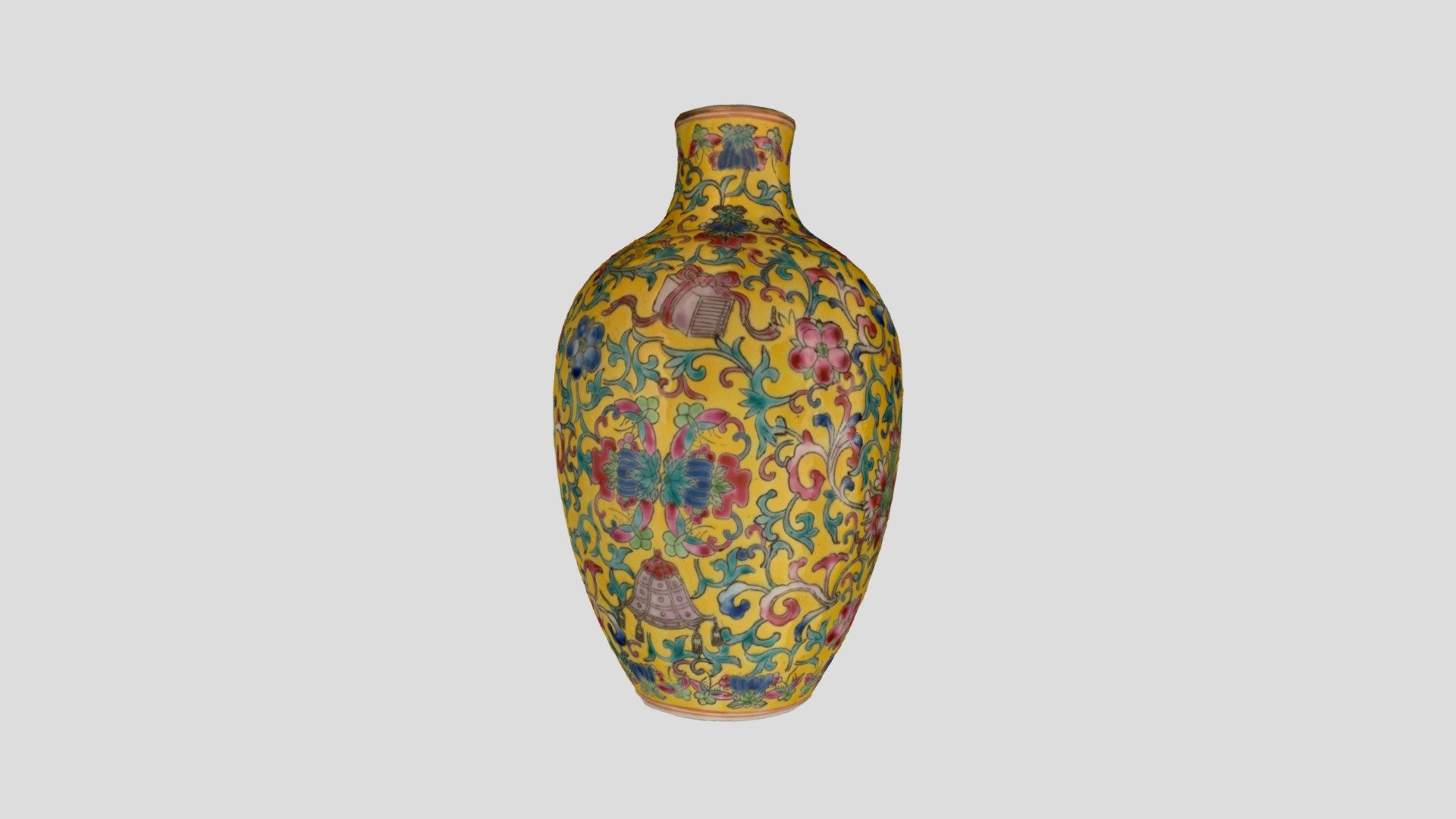 Porcelain Vase — Sketchfab embed 3D viewer