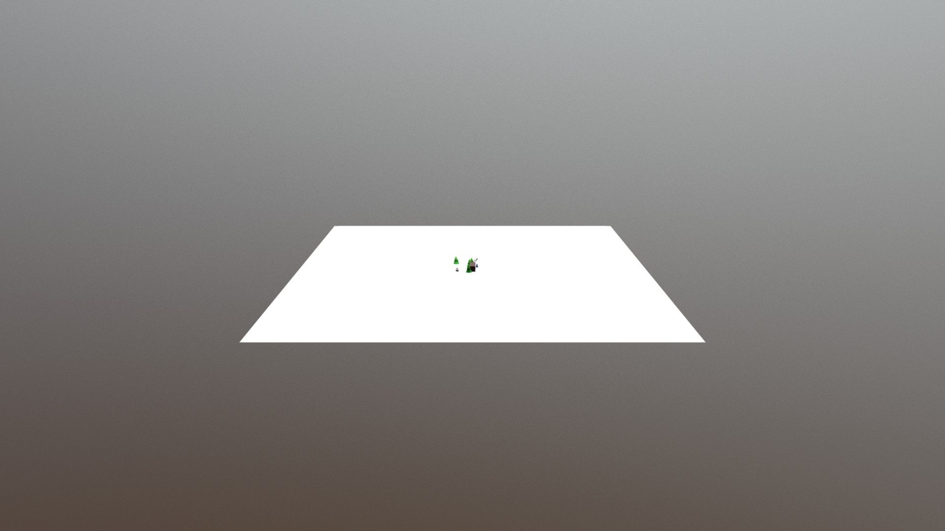 3D Snow Scene Animation