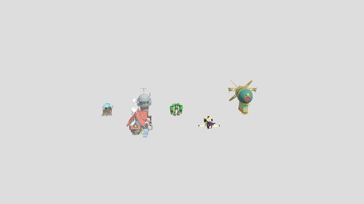 Pokraska [XYZ School] 3D Model