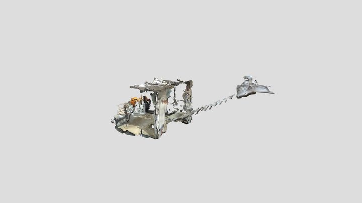 Eingang studio 3D Model