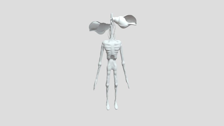 Ocean Siren Head (Horror Skunx) 3D Model