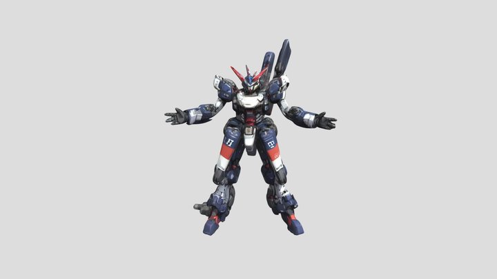 Gundam.glb 3D Model