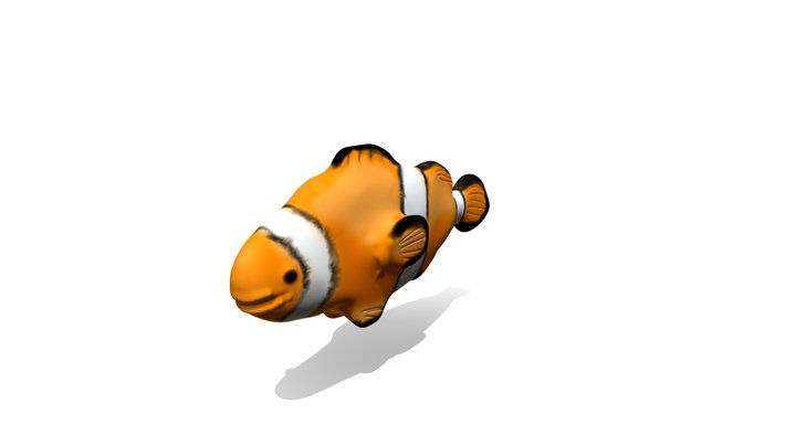 Clownfish 3D Model