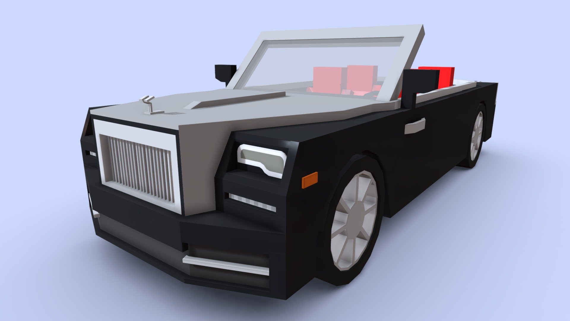 Rolls Royce Dawn Minecraft 3d Model By Lz Blocks Lzblocks