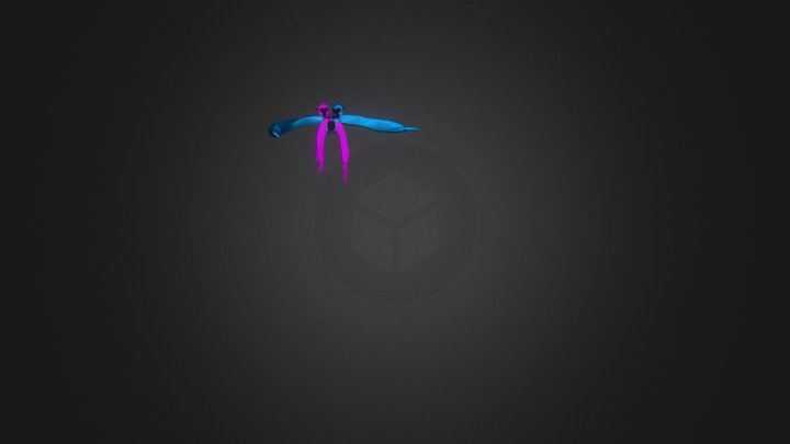 Golds spooky terror monster 3D Model