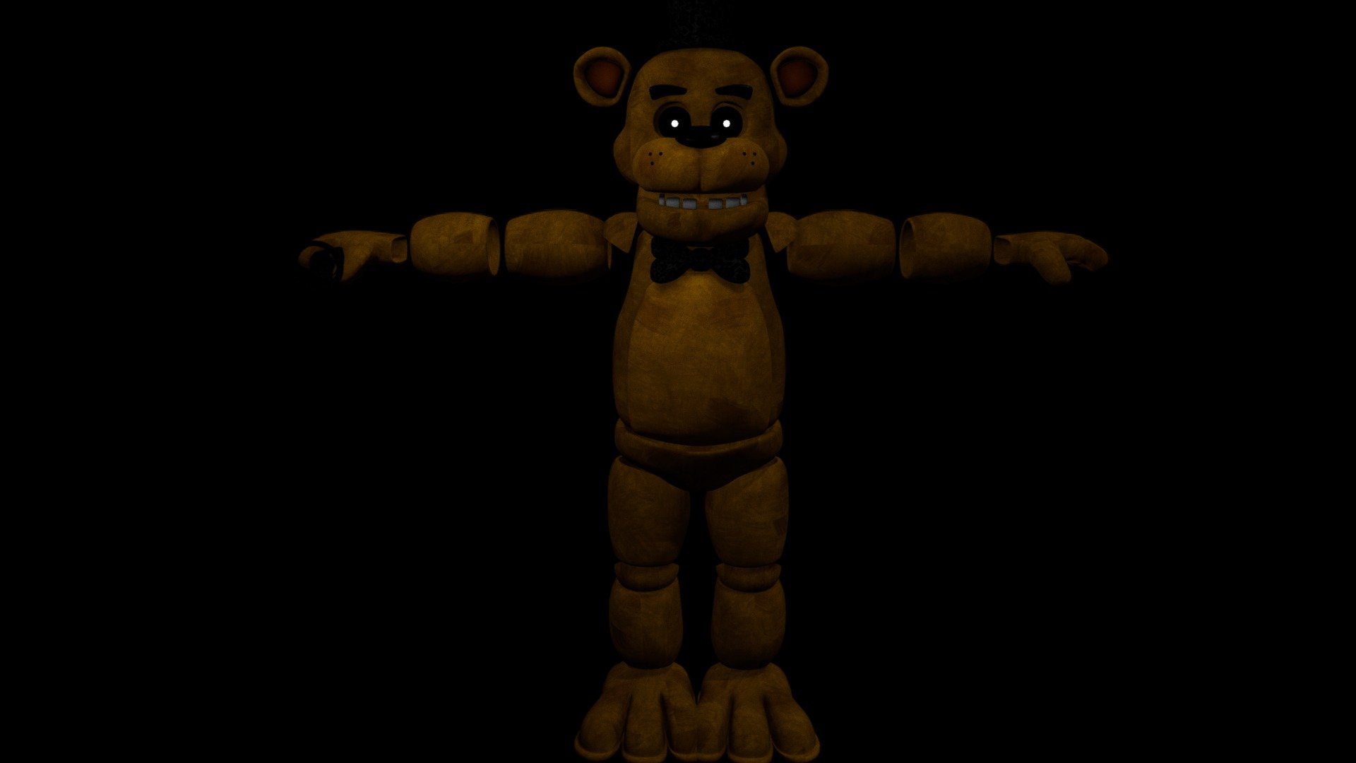 Golden Freddy (NOT OFFICIAL MODEL BY SCOTT)