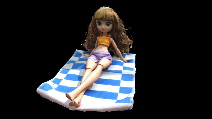 Day at the beach (lowpoly test)