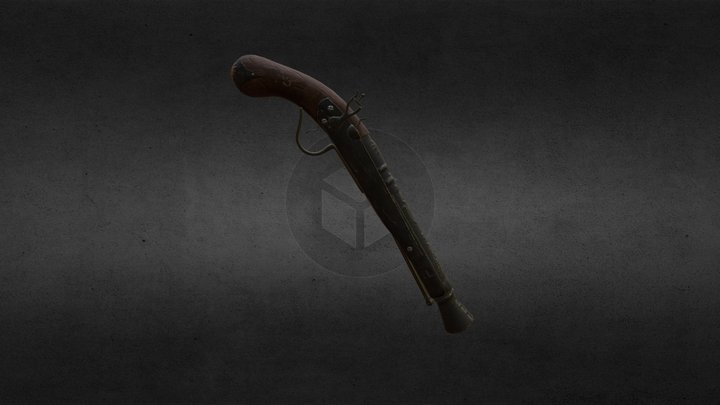 gameing gun 3D Model