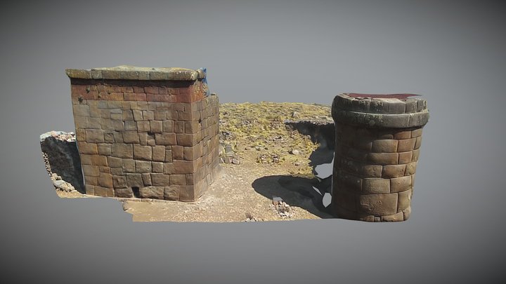 The Megalithic Towers of Cutimbo 3D Model