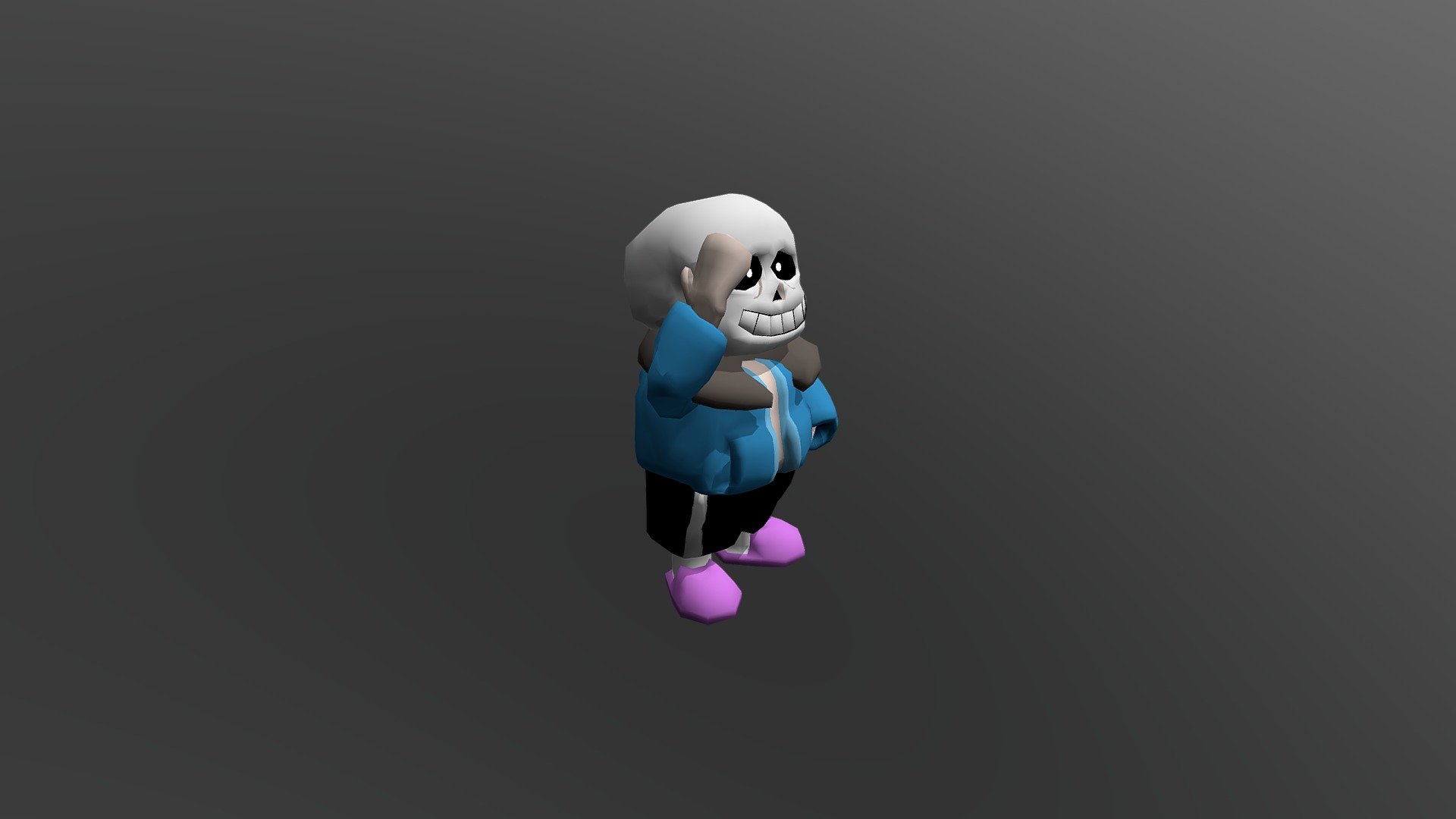 ♥ DOWNLOADABLE SANS MODEL NOW AVAILABLE! ♥