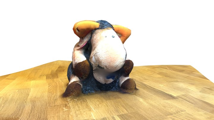 Lamb Toy LiDAR Scan 3D Model