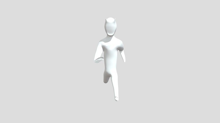 Run Animation - Animation Assignment 2 3D Model