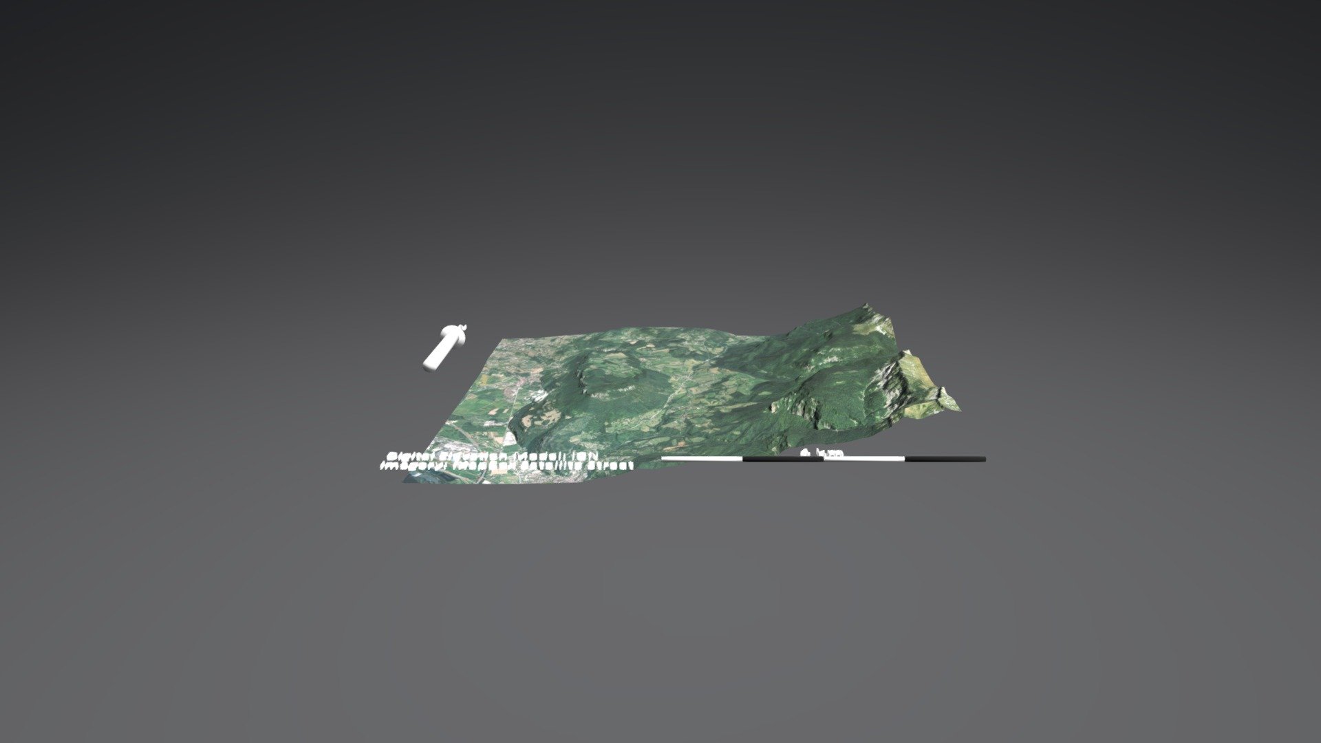 Terrain 3D Pommier la Placette