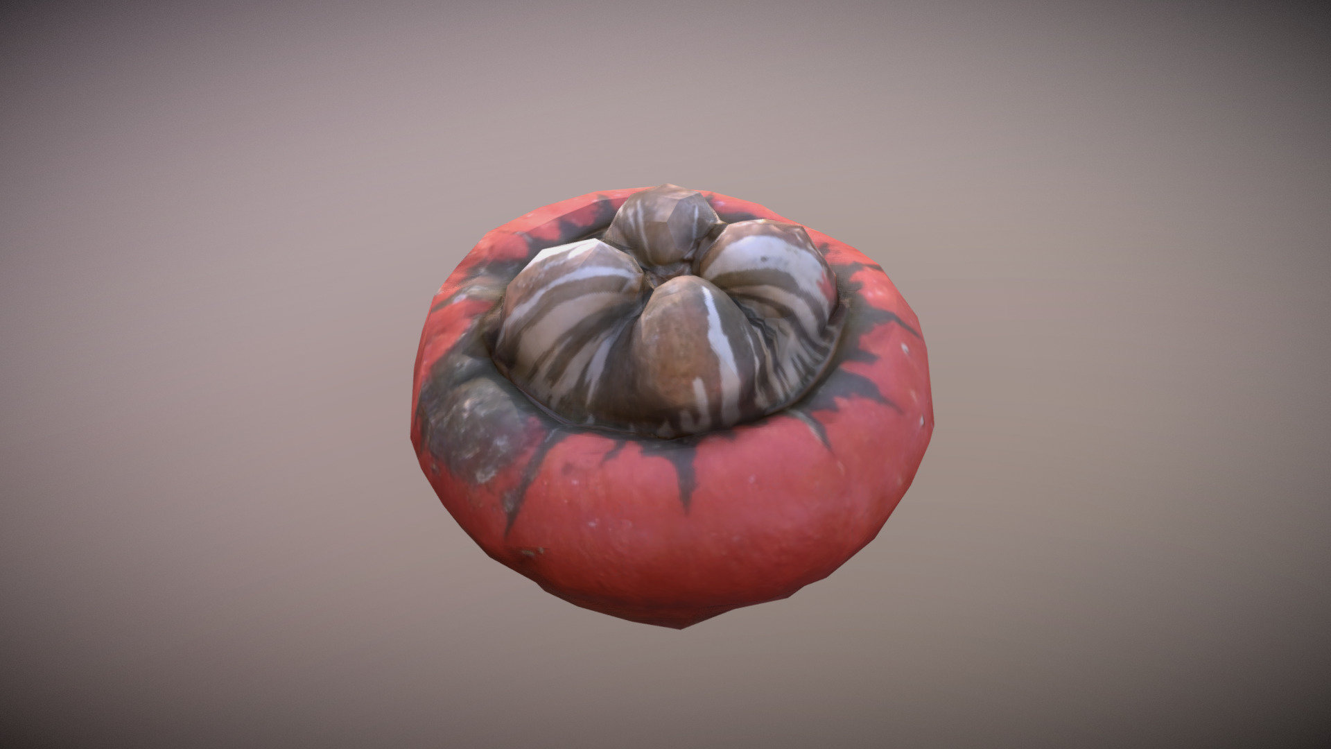pumpkin photogrammetry low poly