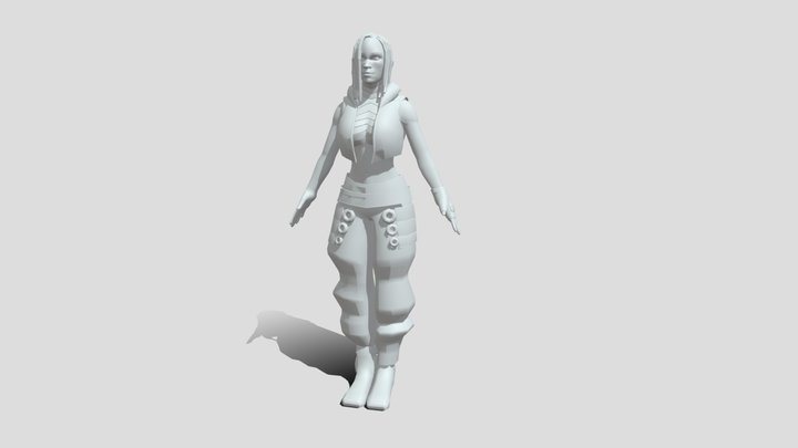 Character Model - Human 3D Model