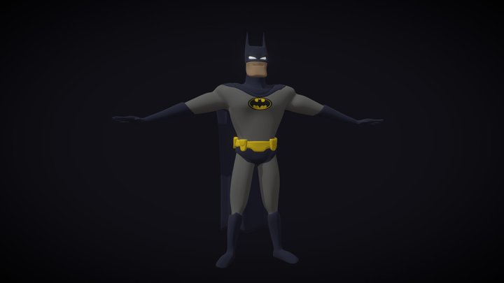 Batman The Animated Series 3D Model