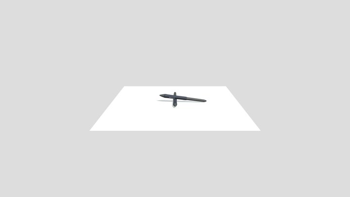 Wacom Stylus 3D Model