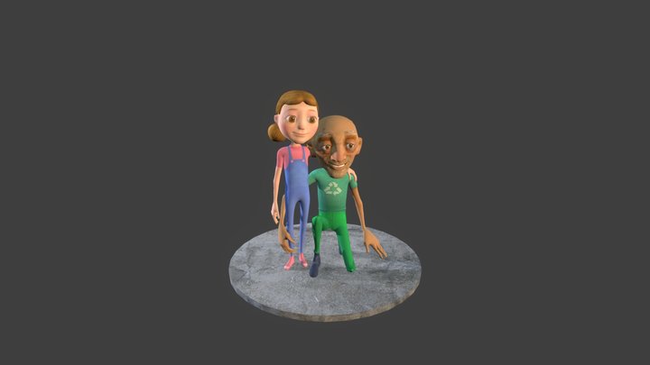 Gerard and Sam 3D Model