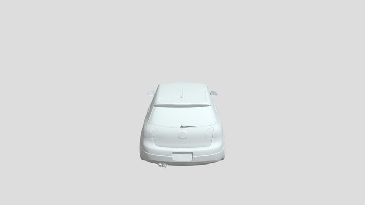 Volkswagen Golf 5 GTI prisma 3d 3D Model