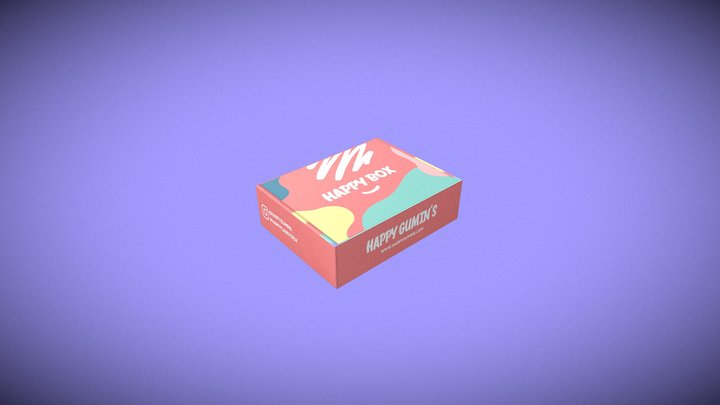 Box for Company : Gumins 3D Model