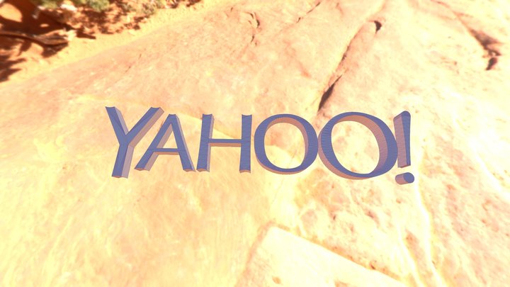 Yahoo! 2015 Logo AF 3D Model