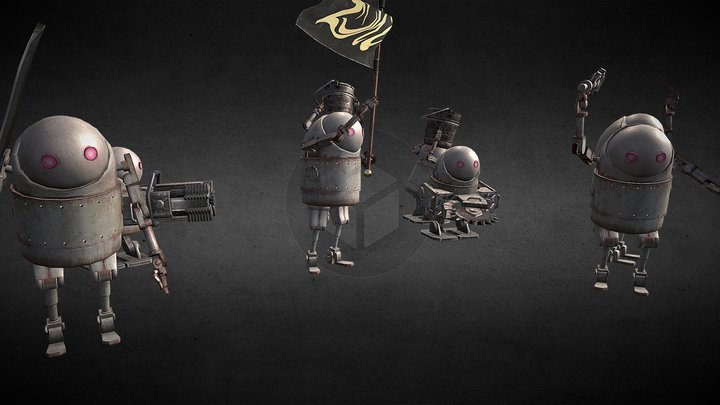 For 2018 year(feet Living machine(advance MK)) 3D Model