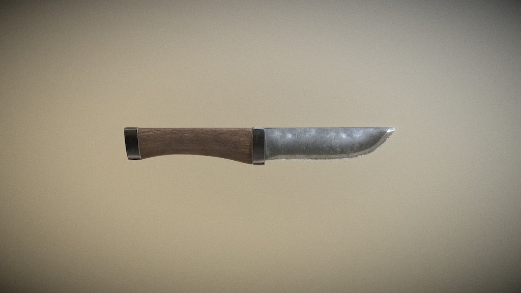 Old Knife - 3D model by randygootjes [89e4695] - Sketchfab