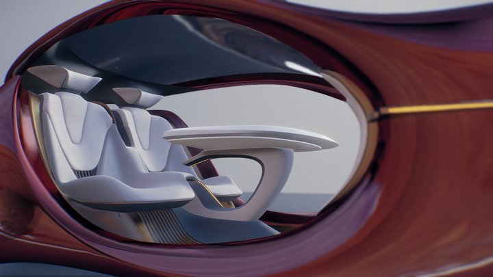 Mercedes-Benz Vision Duet Concept 3D Model