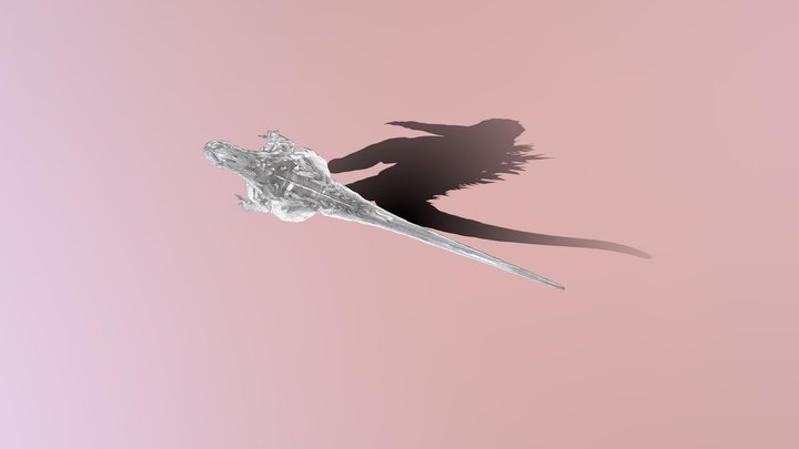godzilla-bare-bone-model 3D Model