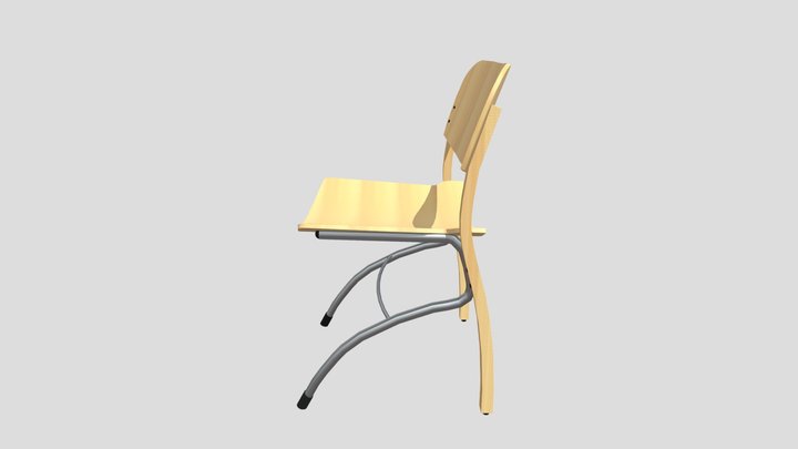Campus chair 3D Model