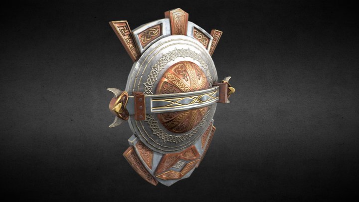 Medieval Shield_3 3D Model